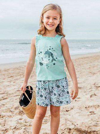 Παιδικό Σετ για Κορίτσια Floral Ocean