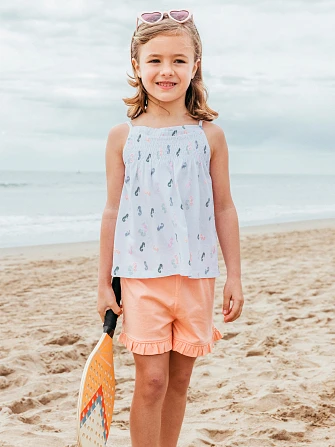 Παιδικό Σετ για Κορίτσια Orange Seahorses
