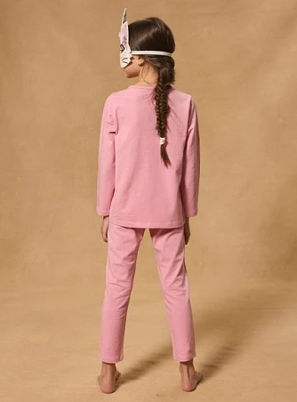 Σετ Παιδικές Πιτζάμες για Κορίτσια Pink Unicorn