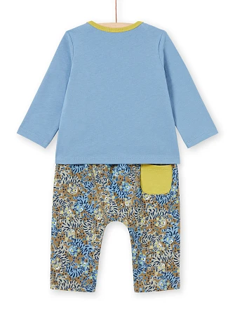Βρεφικό Σετ για Αγόρια Sky Blue Jungle