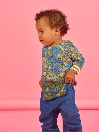 Βρεφική Μπλούζα για Αγόρια Tiger Print - 2 σε 1