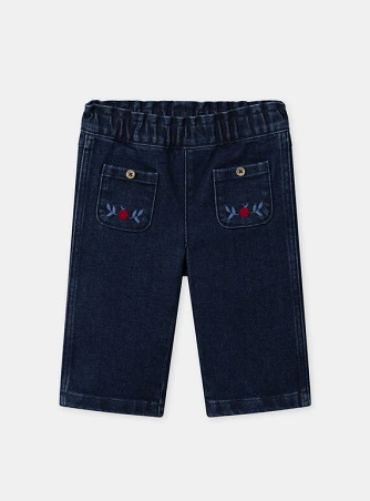 Βρεφικό Παντελόνι για Κορίτσια Denim Apples