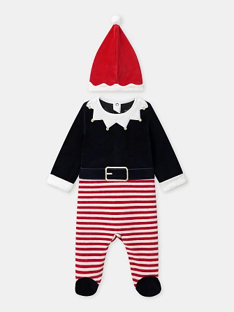 Βρεφική Ολόσωμη Πιτζάμα Santa's Helper