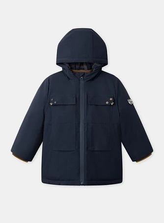 Παιδικό Μπουφάν για Αγόρια Navy Fox - 3 σε 1