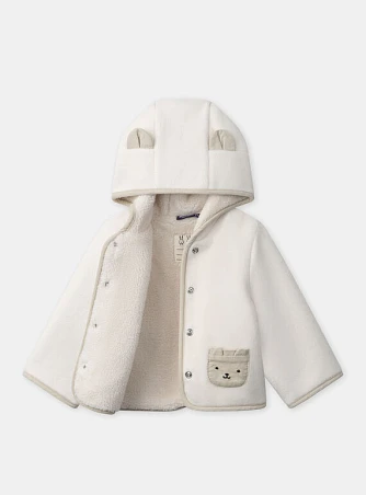 Βρεφικό Μπουφάν για Αγόρια White Amies