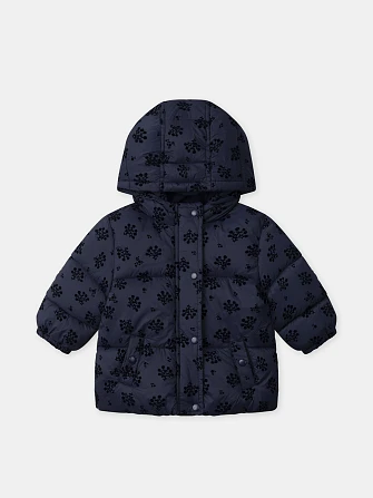 Βρεφικό Μπουφάν για Κορίτσια Dark Floral