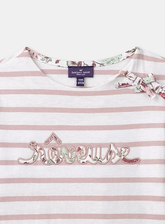 Παιδική Μπλούζα για Κορίτσια Stripped Reveuse