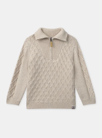 Παιδικό Πουλόβερ για Αγόρια Formal Beige