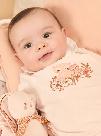 Βρεφικό Σετ για Κορίτσια Happy Owls