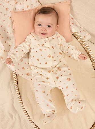 Βρεφικό Ολόσωμο Φορμάκι για Κορίτσια Cute Owls