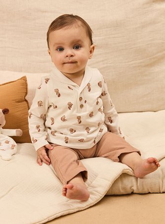 Βρεφικό Σετ για Αγόρια Squirrel Outfit