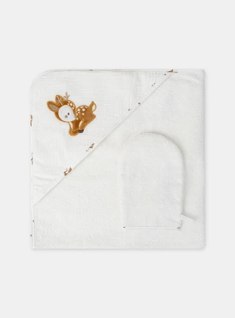 Βρεφική Πετσέτα Cute Deer