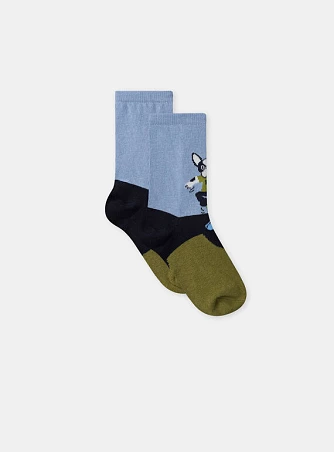 Παιδικές Κάλτσες για Αγόρια Bulldog Skater