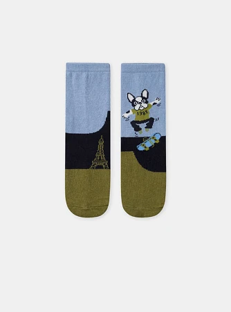 Παιδικές Κάλτσες για Αγόρια Bulldog Skater