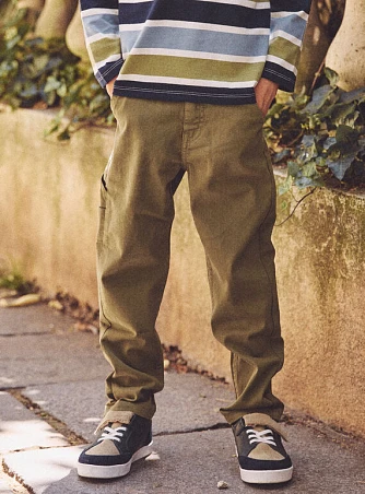 Παιδικό Παντελόνι για Αγόρια Chaki Straight