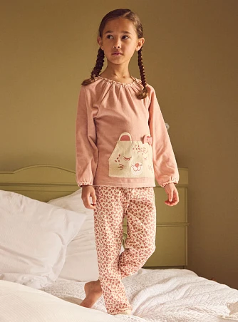 Σετ Παιδικές Πιτζάμες για Κορίτσια Cutie Bear