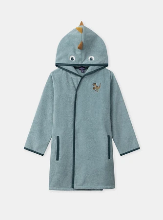 Παιδική Ρόμπα για Αγόρια Green Dinosaur