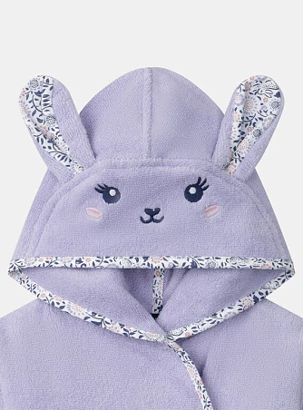 Παιδική Ρόμπα για Κορίτσια Mauve Bunny