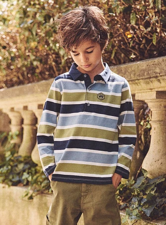 Παιδική Μπλούζα για Αγόρια Stripped Formal