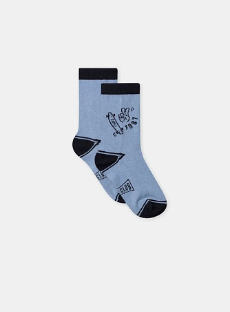 Παιδικές Κάλτσες για Αγόρια Baby Blue Skater