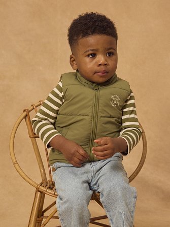 Βρεφικό Αμάνικο Μπουφάν για Αγόρια Ourson D'amour