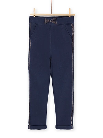 Παιδικό Παντελόνι για Κορίτσια Navy Bow