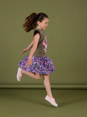 ΠΑΙΔΙΚΗ ΦΟΥΣΤΑ ΔΙΠΛΗΣ ΟΨΗΣ ΓΙΑ ΚΟΡΙΤΣΙΑ