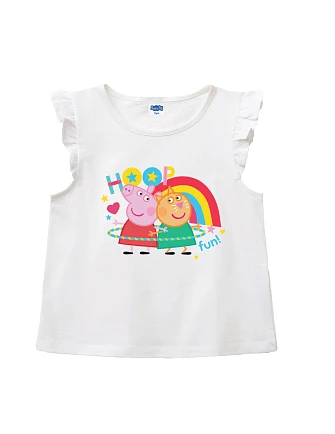 Παιδική Μπλούζα για Κορίτσια Peppa Pig Hoop Fun