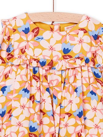 ΒΡΕΦΙΚΟ ΜΟΥΣΤΑΡΔΙ ΦΛΟΡΑΛ ΦΟΡΕΜΑ ΓΙΑ ΚΟΡΙΤΣΙΑ