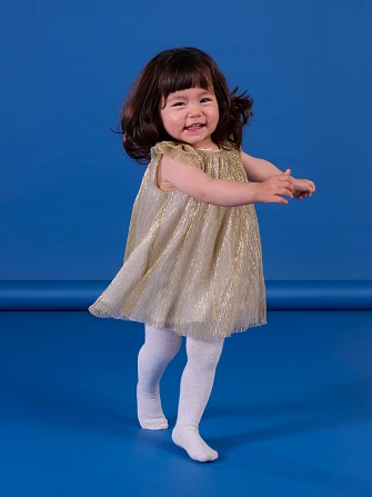 Βρεφικό Φόρεμα για Κορίτσια Festive Gold