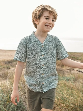 Παιδικό πουκάμισο για αγόρια PLEVRAGE