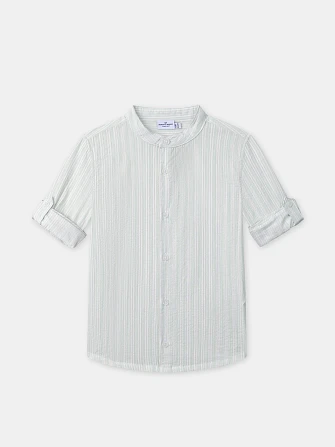 Παιδικό Πουκάμισο για Αγόρια Mandarin Stripes