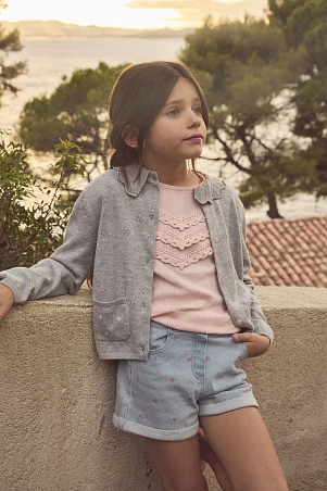 Παιδική ζακέτα για κορίτσια PSARTETTE