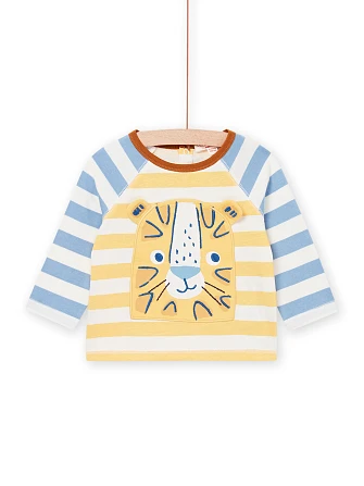 Βρεφική Μπλούζα για Αγόρια King of the Jungle