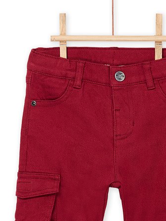 Βρεφικό Παντελόνι για Αγόρια Cherry Red Plane