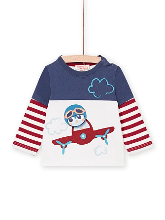 Βρεφική Μπλούζα για Αγόρια Flying Bird