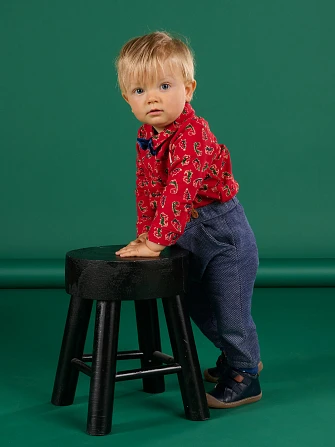 Βρεφικό Πουκάμισο για Αγόρια Festive Dinos