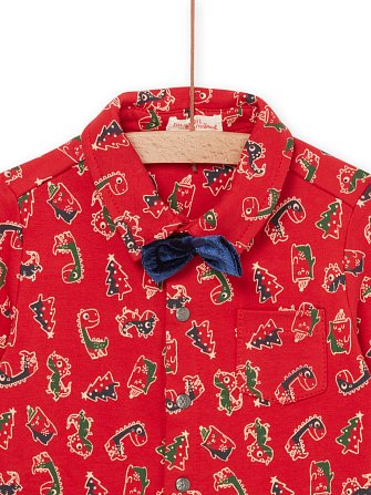 Βρεφικό Πουκάμισο για Αγόρια Festive Dinos