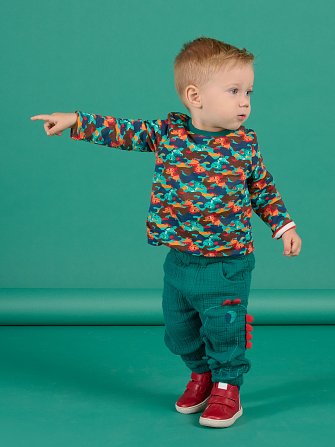 ΒΡΕΦΙΚΗ ΠΟΛΥΧΡΩΜΗ ΜΑΚΡΥΜΑΝΙΚΗ ΜΑΚΟ ΜΠΛΟΥΖΑ ΔΙΠΛΗΣ ΟΨΗΣ ΓΙΑ ΑΓΟΡΙΑ