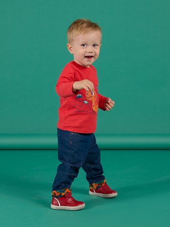 ΒΡΕΦΙΚΗ ΚΟΚΚΙΝΗ ΜΑΚΡΥΜΑΝΙΚΗ ΜΑΚΟ ΜΠΛΟΥΖΑ ΓΙΑ ΑΓΟΡΙΑ