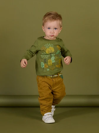 Βρεφική Μπλούζα για Αγόρια Green Forrest