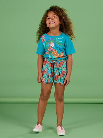 Παιδική Μπλούζα για Κορίτσια Calm Leopard