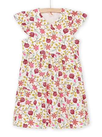 Παιδικό Φόρεμα για Κορίτσια Pomegranate Pattern