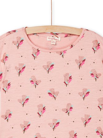 Παιδική Μπλούζα για Κορίτσια Pink Unicorn