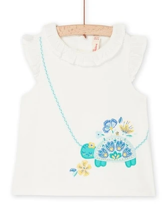 Βρεφική Μπλούζα για Αγόρια Turtle Bag