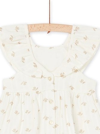 Βρεφικό Φόρεμα για Κορίτσια Gold Tulips