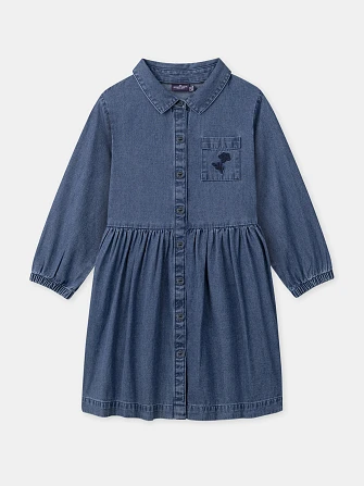 Παιδικό Φόρεμα Denim Bloom