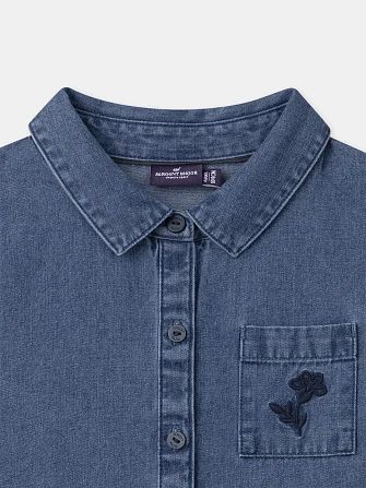 Παιδικό Φόρεμα Denim Bloom