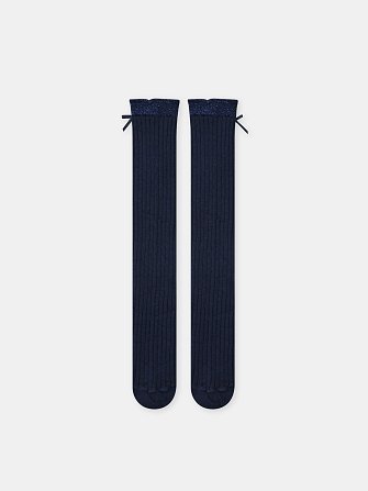 Παιδικές Κάλτσες για Κορίτσια Navy Bows
