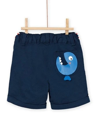 Βρεφικό Σορτς για Αγόρια Navy Crab